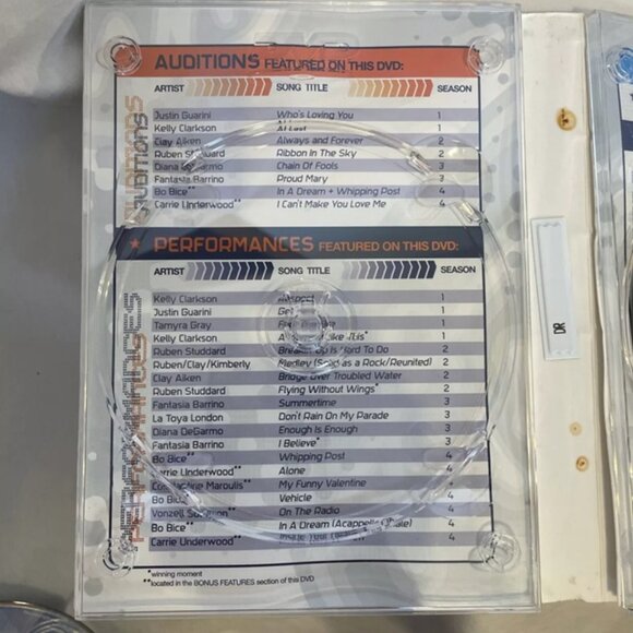 American Idol - The Best & Worst of American Idol Season 1-4 (3 Discs) Good - Picture 8 of 10